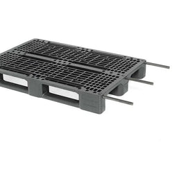 Reinforced Plastic Pallet – 1200x800x150mm – Open Deck with 3 Skids – 900kg Racking Load