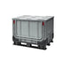 Plastic Pallet Box – 1211x811x902mm – 590L – Foldable with Lid
