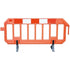 Pedestrian Safety Crowd Control Plastic Gate Barrier, 2000 x 1000 mm