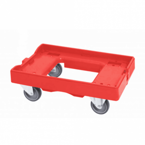 Plastic Container Dolly for 600x400mm Euro Containers, 250kg Capacity