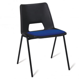 Polypropylene Stacking Chairs - Wipe Clean Shell with Optional Padded Seat & Back