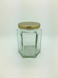 12oz Hexagonal Jam Empty Jar (280ml) – Pallet of 2,376