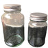 38mm Aluminium Screw Lids for 60ml and 120ml Round Empty Glass Jars Pack of 10