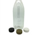 1 Litre Round PET Juice Empty Bottle with 38mm Cap, Pack of 25