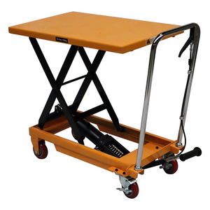 Scherenhubtisch 935x450mm – 150 kg Tragfähigkeit, mobil mit Bremsen