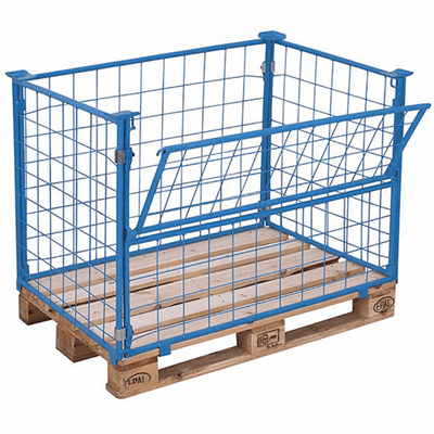 Stackable Pallet Converter Frame for Euro Pallets, 750kg Load Capacity