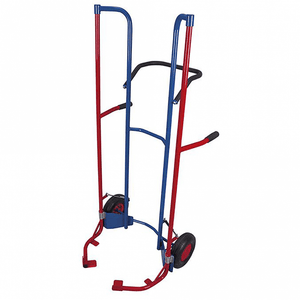 Heavy Duty Steel Sack Truck for Tyres, 200kg Capacity, 1600mm High