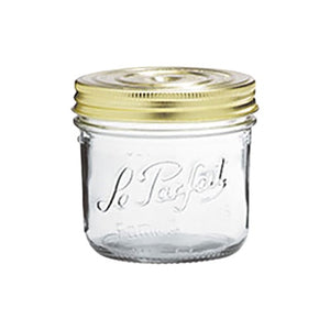 500 ml Le Parfait Familia Wiss Terrinen-Glas – Komplett mit Goldsiegel & Schraubdeckel