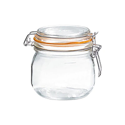500ml Le Parfait Bocal Glas (Nicht geprägt) – Clip-Top Einmachglas | 265g