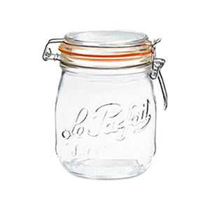750ml Le Parfait Bocal Glas-Einmachglas – Clip-Top-Aufbewahrungsglas | 375g