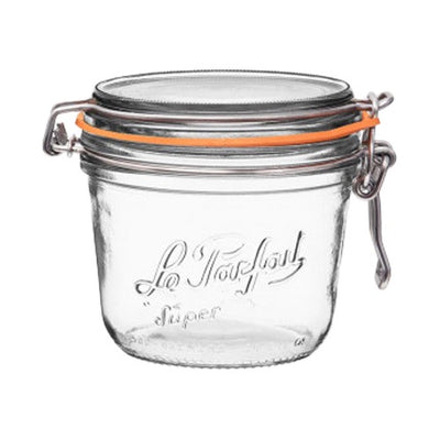 500g Le Parfait Terrine Jar (500ml) – Clear Glass Preserve Jar