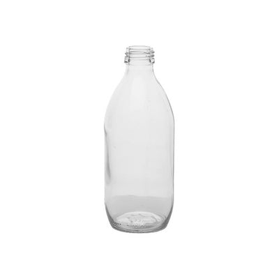 330 ml Klare Glas-Softdrinkflasche – Flintglas-Getränkeflasche
