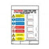 Cantilever Racking Weight Load Notice Sign 254 x 356mm Semi-Rigid PVC