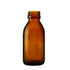100ml Amber Alpha Glass Bottle