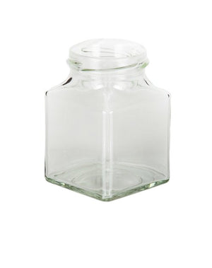 200ml quadratisches Glasgefäß