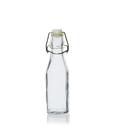 250ml Water/Juice/Lemonade Swing-Stopper Glass Bottle